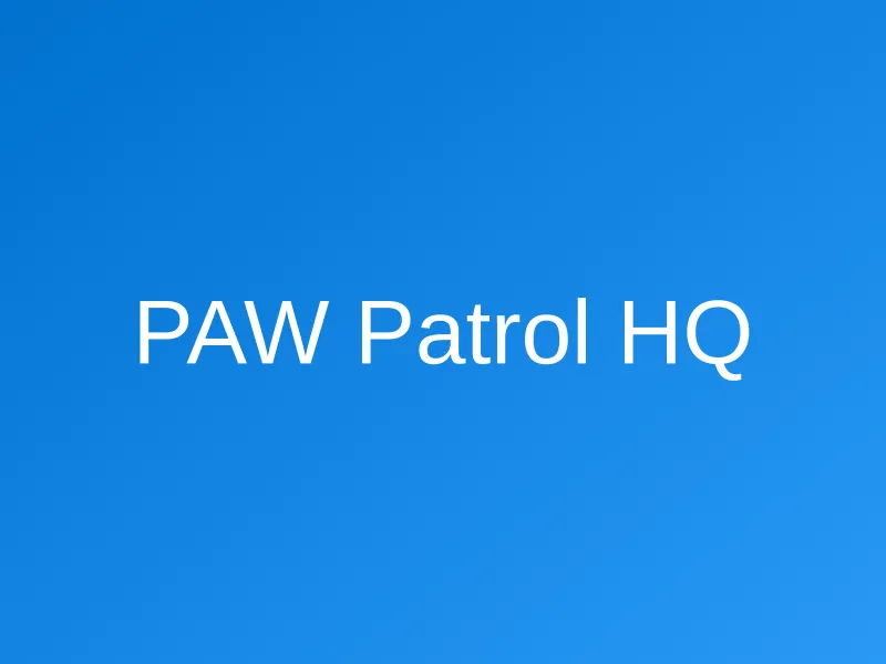 Walmart PAW Patrol Ultimate Headquarters